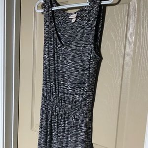 Merona black and white pattern stretch dress.